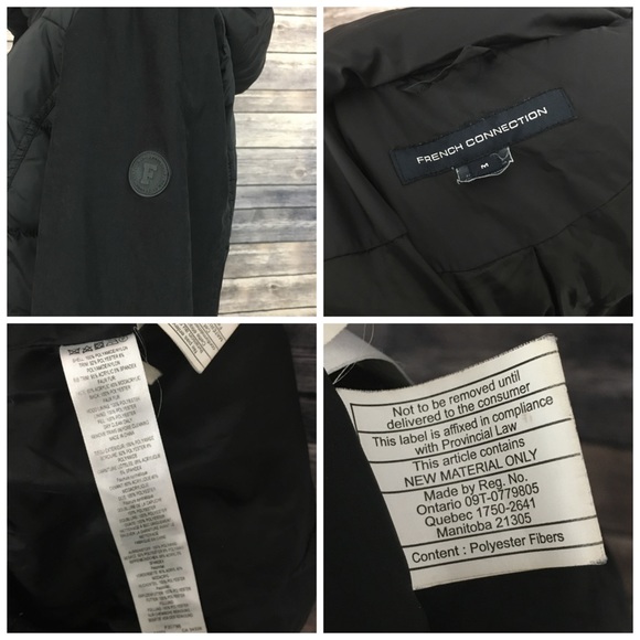 French Connection Hooded Puffer Coat - Picture 8 of 8